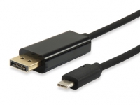 Equip Adapter USB-C -> DisplayPort 4K60Hz 1.80m sw Polybeutel