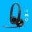 Logitech Headset H390 USB black retail