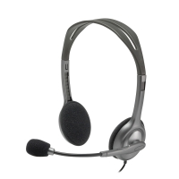 Logitech Headset H110 Stereo silver retail