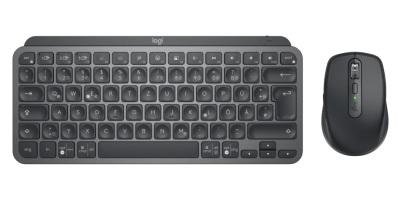 Logitech Wireless Keyboard+Mouse MX Keys Mini Combo graphite