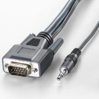 ROLINE Combi Cable, VGA + Audio, M-M 20 m