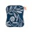 NOTEBOOK SLEEVE ET-919 LEAF / 10,2" / neopren / navy-white