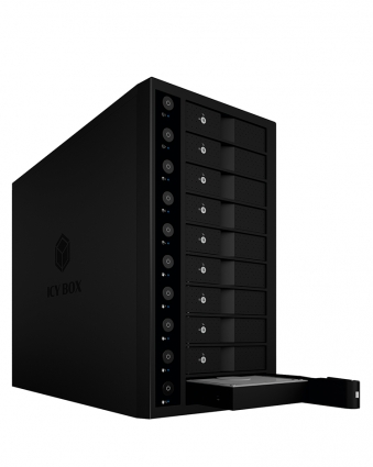 Icy Box Geh. IcyBox USB 3.1 10x3,5" SATAI-III IB-3810-C31 retail
