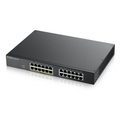 Zyxel Switch 24x GE GS1900-24EP 12x PoE+ Ports.130W Managed