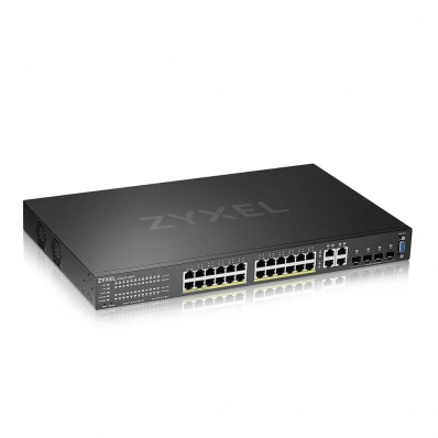 Zyxel Switch 28x GE GS2220-28HP 24Port+4xSFP/Rj45