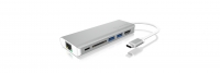 Icy Box Dockingstation IcyBox USB-C -> USB3.0/HDMI/SD/LAN retail