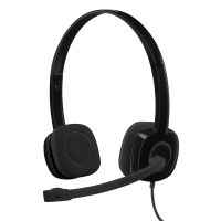 Logitech Headset H151 Stereo black retail