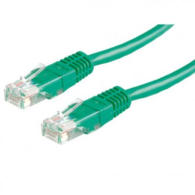 ROLINE UTP Patch Cord Cat.5e, green 0.5m