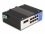 Delock Industrial Gigabit Ethernet Switch 8 Port RJ45 2 Port SFP for DIN rail