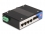 Delock Industrial Gigabit Ethernet Switch 4 Port RJ45 2 Port SFP for DIN rail