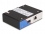 Delock Industrial Gigabit Media Converter RJ45 to SFP for DIN rail