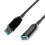 ROLINE USB 3.2 Gen 1 Extension Cable, 1 Port, AOC, M/F, black, 20 m