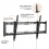 VALUE TV Wall Mount, 47mm Wall Distance, < 75kg, Tiltable, VESA 800x400, <228,6c