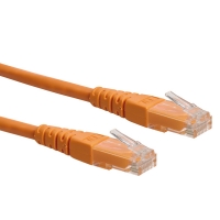 ROLINE UTP Patch Cord, Cat.6, orange, 20.0 m