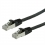 VALUE S/FTP Patch Cord Cat.6 (Class E), halogen-free, black, 5 m