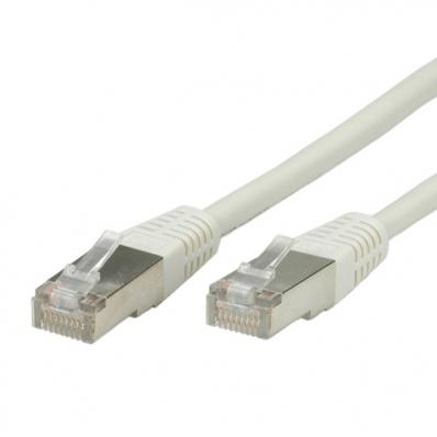 VALUE FTP Patch Cord Cat.5e, grey 0.5 m