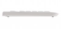 CHERRY TAS KC 1000 Corded FR-Layout weiß/grau