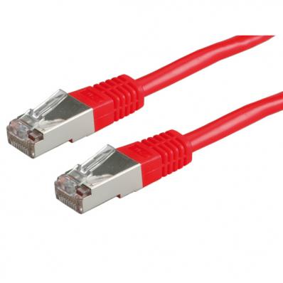 ROLINE FTP Patch Cord Cat.5e, red 0.5 m