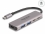 Delock USB 5 Gbps 2 Port USB Type-C™ and 2 Port Type-A Hub with USB Type-C™ connector