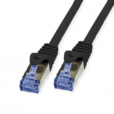 VALUE Outdoor S/FTP Patch Cord Cat.6A/Class EA, Solid, TPE, LSOH, black, 30 m