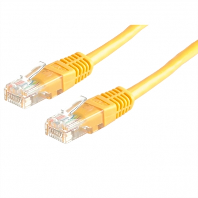 Secomp UTP Patch Cord, Cat.6 (Class E), yellow, 2 m