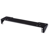 Value Vertical Wall Mount Bracket/Under Desk Mount, 1U, black