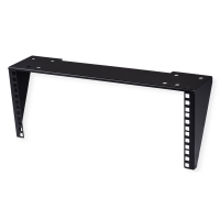 Value Vertical Wall Mount Bracket/Under Desk Mount, 4U, black