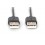 Kabelis USB2.0 TypeA, M / M, melns, 3.0m, Digitus