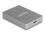 Delock USB Type-C™ Card Reader in aluminium enclosure for CFexpress or XQD memory cards