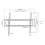 MANHATTAN TV-Wandhalterung 60"-120" neigbar bis 120kg