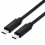 ROLINE Cable USB4 Gen3x2, with Emark, C–C, M/M, 240W, black, 0.5 m