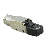 VALUE Cat.8 (Class I) Field Connector Plug RJ45, Tool-Free