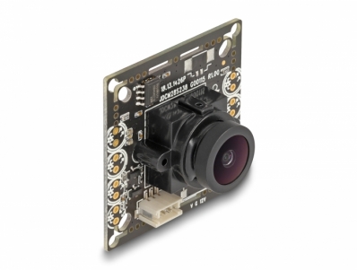 Delock Analogue CVBS Camera Module with HDR 2.1 mega pixel 130° V8 fix focus