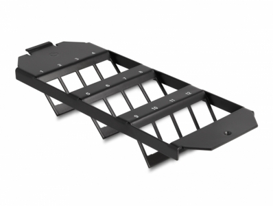 Delock Keystone Mounting 12 Port for floor tank