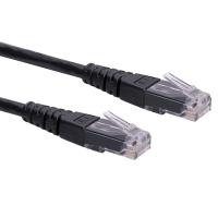 ROLINE UTP Patch Cord Cat.6, black 1m