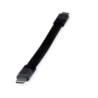 ROLINE USB4 Gen3x2 Cable, PD (Power Delivery) 20V5A, with Emark, C-C, M/M, black