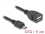 Delock USB 2.0 OTG Cable Type Micro-B male to Type-A female 11 cm