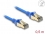 Delock RJ45 Network Cable Cat.8.1 F/FTP Slim 0.5 m blue