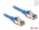 Delock RJ45 Network Cable Cat.8.1 F/FTP Slim 0.3 m blue