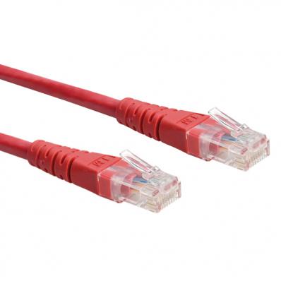 ROLINE UTP Patch Cord, Cat.6, red 10m