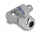 Delock M12 Connector A-coded 4 pin male for mounting with screw connection 90° angled metal