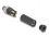 Delock M8 Connector A-coded 4 pin male for mounting with screw connection