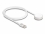 Delock USB Charging Cable for Apple Watch MFi 1 m white magnetic