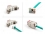 Delock Keystone Modul RJ45 jack to LSA Cat.6A toolfree red set 10 pieces