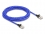 Delock RJ45 Network Cable with braided coating Cat.6A U/FTP Slim 5 m blue