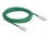 Delock RJ45 Network Cable Cat.6A plug to plug with curved latch U/FTP Slim 5 m green