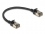 Delock RJ45 Network Cable Cat.8.1 F/FTP Slim Pro 0.25 m black