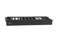 Equip 19" Kabelmanagement Panel abnehmbare Heckplatte sw