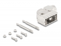 Delock D-Sub Housing for 9 pin male / female 90° angled