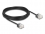 Delock RJ45 Network Cable Cat.6 UTP Ultra Slim 5 m black with short plugs